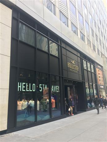 hollister 5th avenue new york city